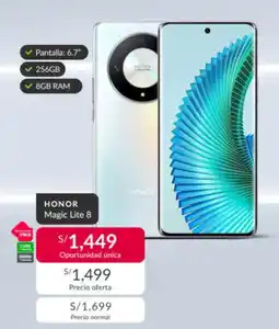 Falabella HONOR Magic Lite 8 oferta