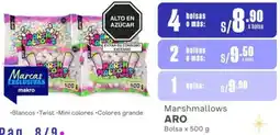 Makro Marshmallows ARO 4Bolsas x 500 g oferta