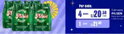 Makro Cerveza PILSEN 4Packs de 6 botellas x 305 ml c/u oferta