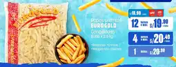 Makro Papas prefritas EUROGOLD Congeladas 12Bolsas x 2.5 kg oferta