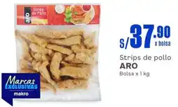 Makro Strips de pollo ARO Bolsa x 1 kg oferta