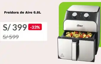 Tottus Oster Freidora de Aire 6.8L oferta