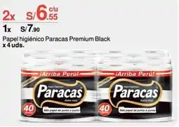 Metro Papel higiénico Paracas Premium Black x 4uds. oferta