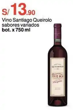 Metro Vino Santiago Queirolo sabores variados bot. x 750 ml oferta