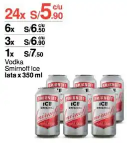 Metro Vodka Smirnoff Ice lata x 350 ml oferta