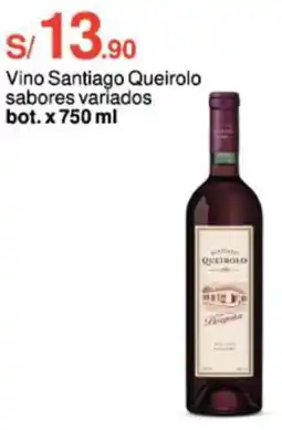 Metro Vino Santiago Queirolo sabores variados bot. x 750 ml oferta