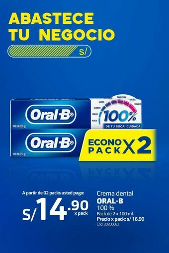 Makro Crema dental oral b oferta