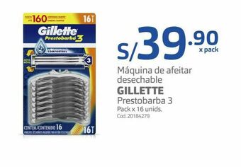 Makro Máquina de afeitar gillette oferta