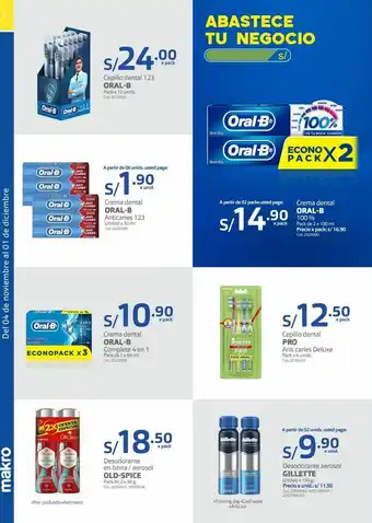 Makro Crema de dientes oferta