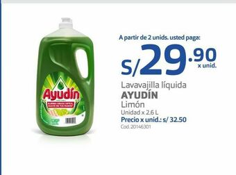 Makro Lavavajillas ayudín oferta