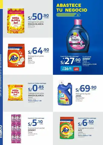Makro Detergente líquido oferta