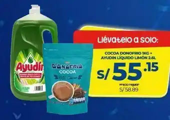 Makro Detergente lavavajillas ayudín oferta