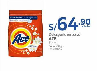 Makro Detergente en polvo ace oferta