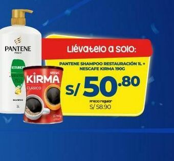 Makro Shampoo pantene oferta