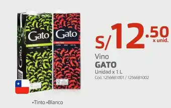 Makro Vino gato unidad x 1 l oferta