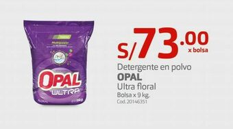 Makro Detergente en polvo opal 9kg oferta