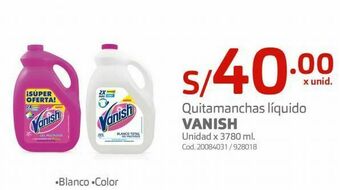 Makro Quitamanchas vanish oferta