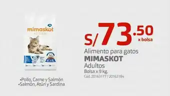 Makro Comida para gatos mimaskot 9kg oferta