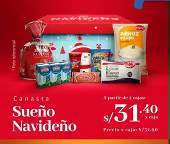 Makro Canastas navideñas sueño navideño oferta