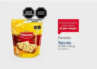 Makro Panetón sayon oferta