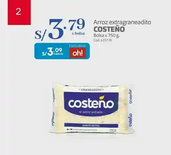 Makro Arroz costeño oferta