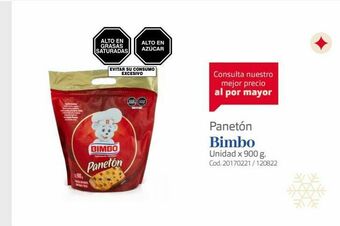 Makro Panetón bimbo oferta