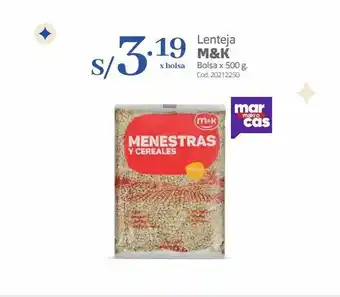 Makro Lentejas m&k oferta