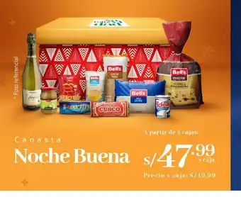 Makro Canastas navideñas noche buena oferta