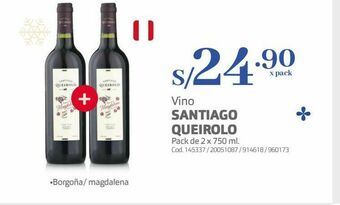 Makro Vino santiago queirolo oferta