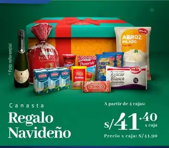 Makro Canastas navideñas regalo navideño oferta