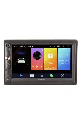 Tiendas EFE Autoradio aiwa aw-a701bt táctil hd 7 mirrorlink sistema android bt wifi gps oferta