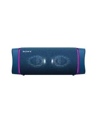 Tiendas EFE Parlante inalámbrico sony srs-xb33 con bluetooth y waterproof azul oferta