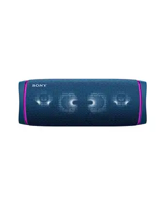 Tiendas EFE Parlante inalámbrico sony srs-xb43 con bluetooth y waterproof azul oferta