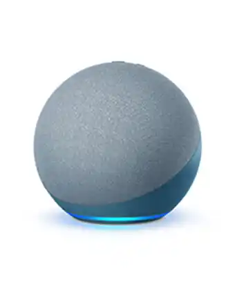 Tiendas EFE Parlante inteligente bluetooth amazon echo dot 4 con alexa - azul oferta