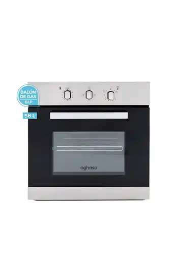Tiendas EFE Horno aghaso a gas glp 56l hor-agh03g empotrables oferta