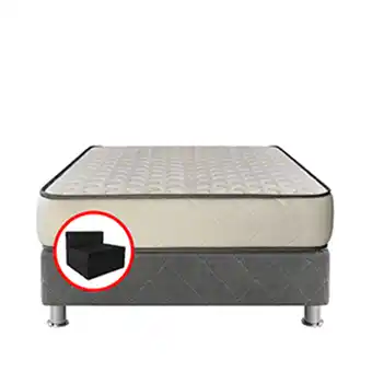 Tiendas EFE Cama americana forli zenith - 2 plazas + sofá cama + 2 almohadas oferta