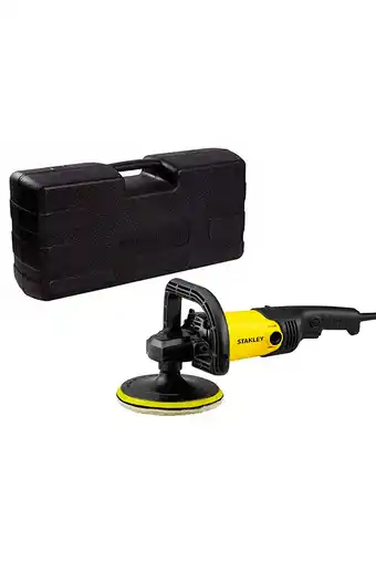 Tiendas EFE Pulidora de 7"; stanley sp137k 1300w + maleta oferta