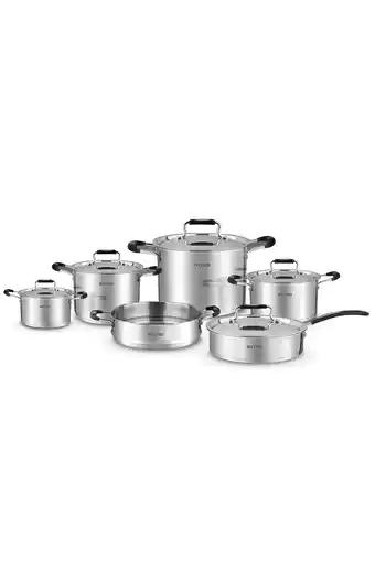 Tiendas EFE Juego de ollas record dalia 11 pzs oferta