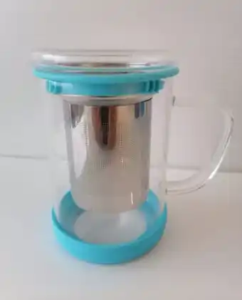Tiendas EFE Taza de té de vidrio 400ml oferta