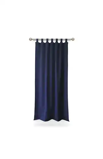 Cortina coralpe nordica 140 x 230 cm - azul