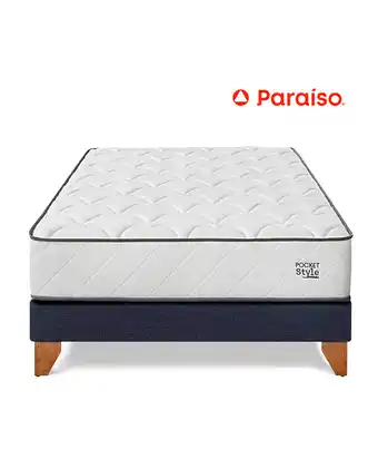 Tiendas EFE Cama euro poc style 2 plz almohada + protector az oferta