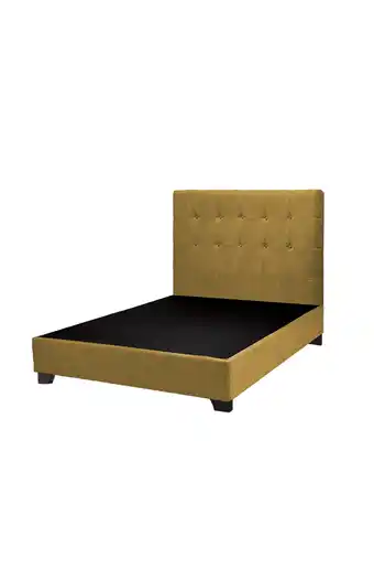 Tiendas EFE Cama falotih ariel 2 plz - beige oferta