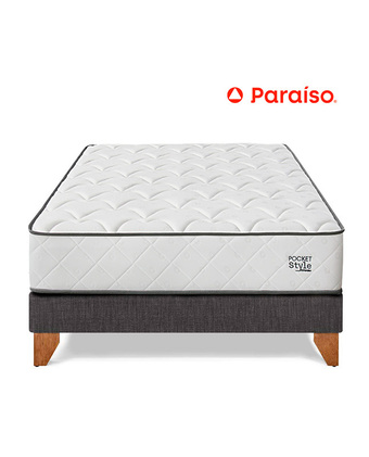 Tiendas EFE Cama euro poc style ks almohada + protector cha oferta