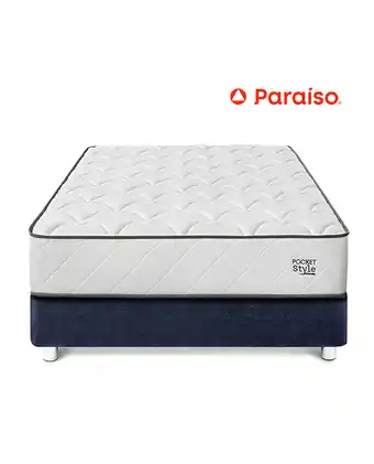Tiendas EFE Cama poc style 1.5 plz almohada + protector az oferta