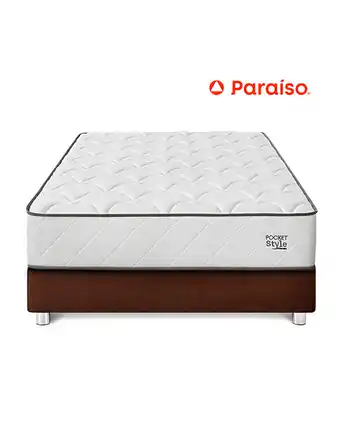 Tiendas EFE Cama poc style 1.5 plz almohada + protector cho oferta