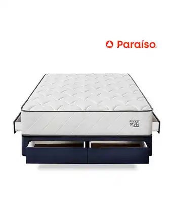 Tiendas EFE Cama poc style c/c qs almohada + protector az oferta