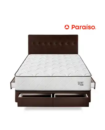 Tiendas EFE Dormitorio poc style c/c ks almohada + protector cho oferta