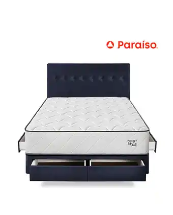 Tiendas EFE Dormitorio poc style c/c ks almohada + protector az oferta