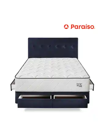Tiendas EFE Dormitorio poc style c/c qs almohada + protector az oferta