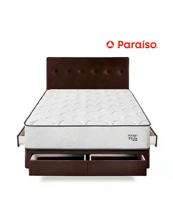 Tiendas EFE Dormitorio poc style c/c qs almohada + protector cho oferta